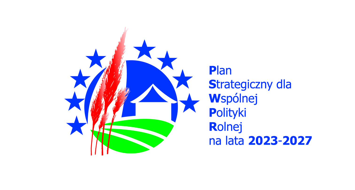 Logo Planu Strategicznego dla Wspólnej Polityki Rolnej na lata 2023–2027
